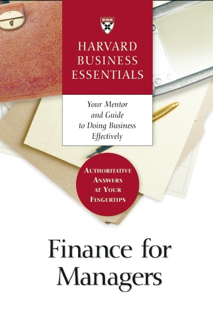 Cover image for Finance for Managers, isbn: 9781422131732