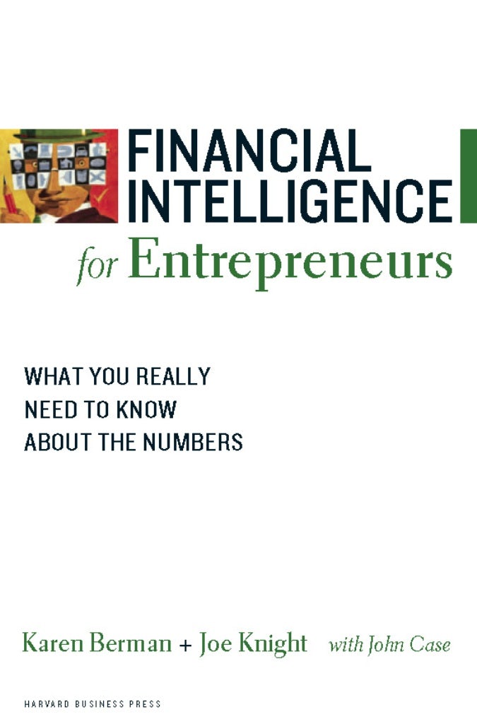 Book cover image for Financial Intelligence for Entrepreneurs ISBN: 9781422131824
