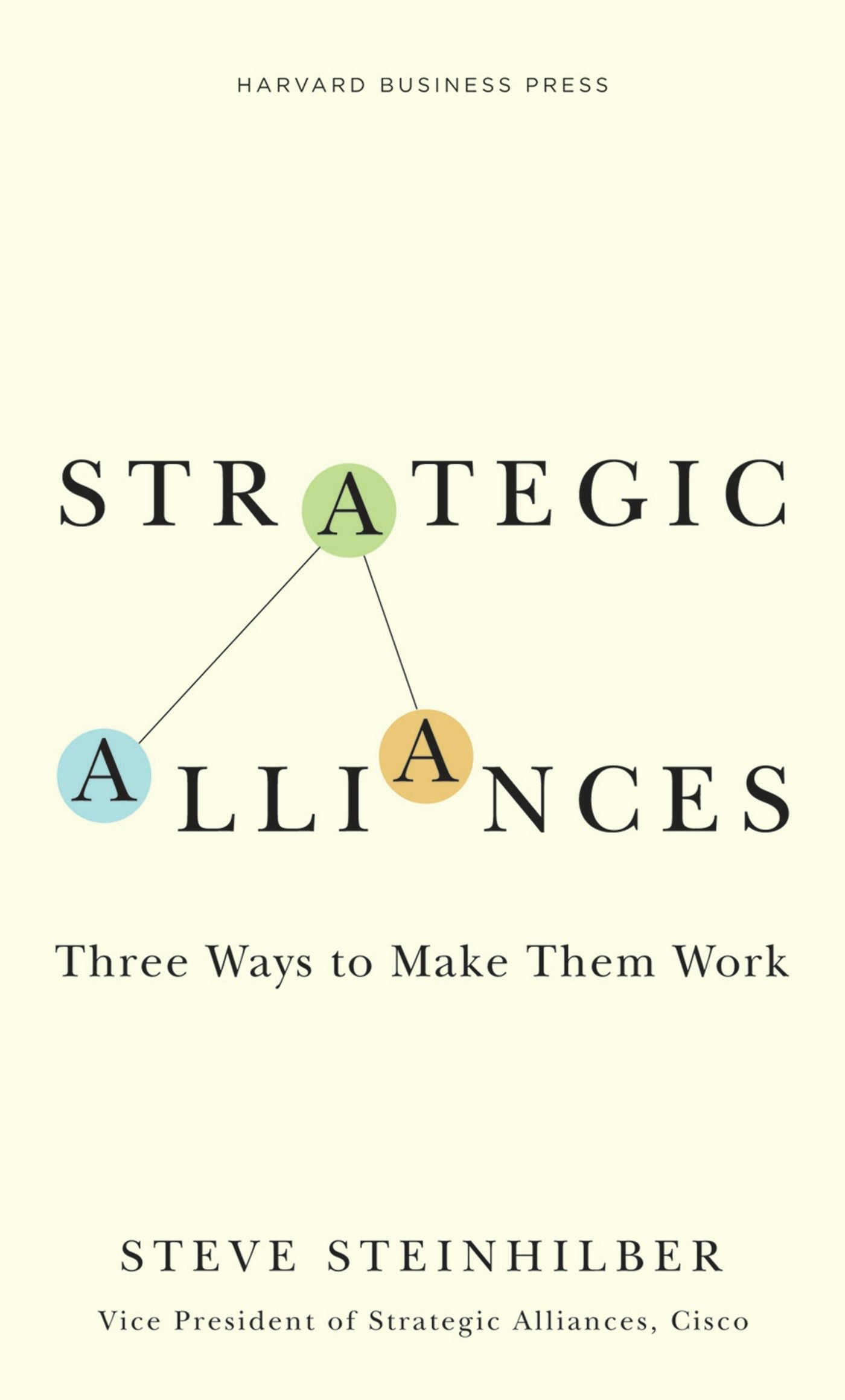 Book cover image for Strategic Alliances ISBN: 9781422138694