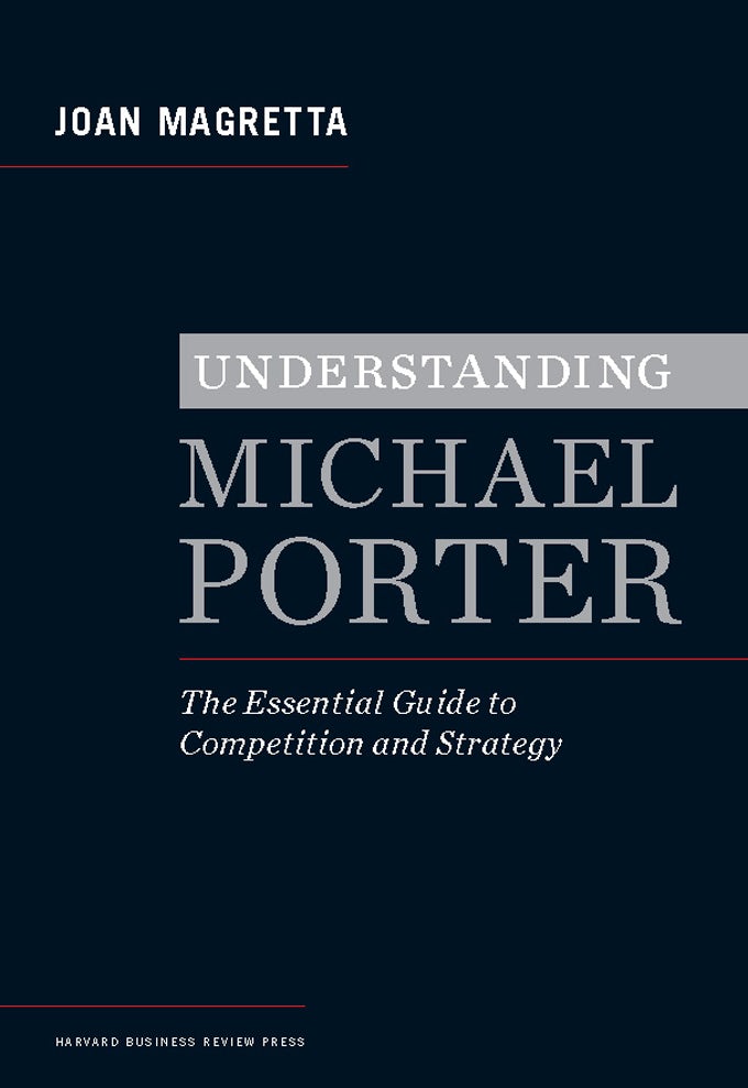 Book cover image for Understanding Michael Porter ISBN: 9781422142295