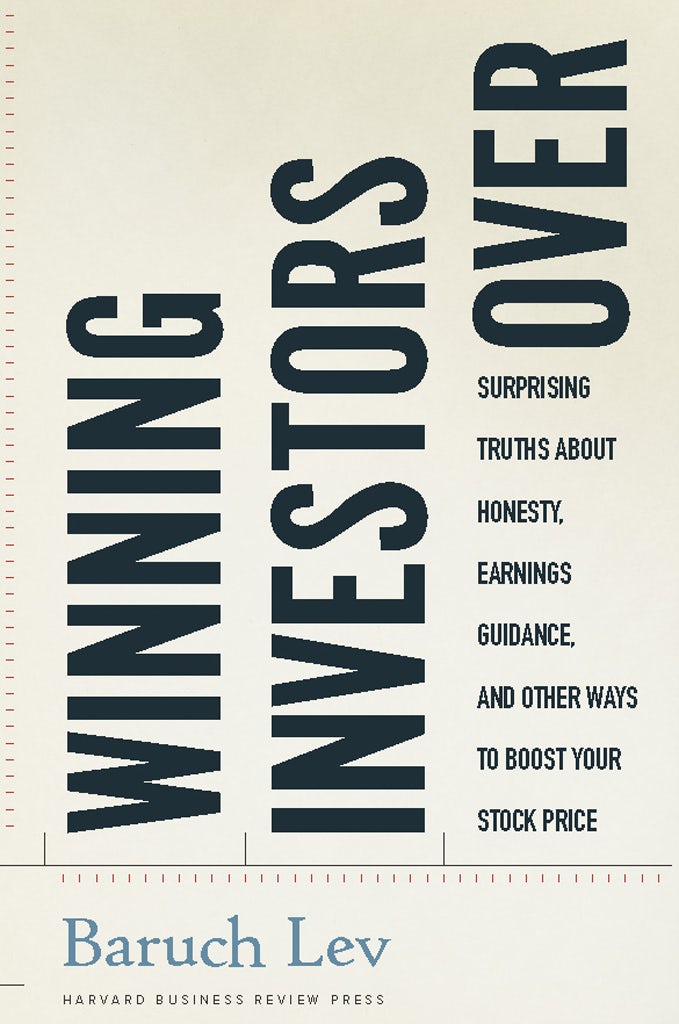 Book cover image for Winning Investors Over ISBN: 9781422142332