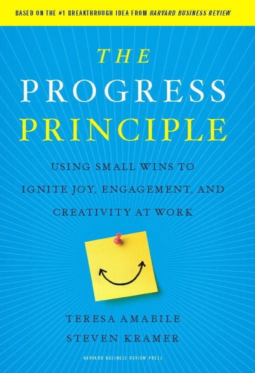 Book cover image for The Progress Principle ISBN: 9781422142738