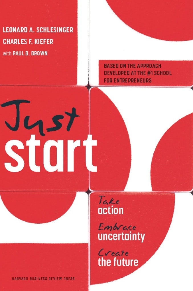 Book cover image for Just Start ISBN: 9781422143629