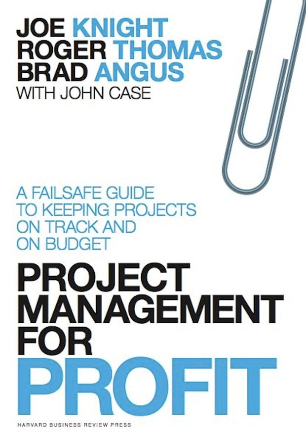 Cover image for Project Management for Profit, isbn: 9781422144176