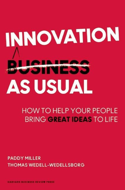 Cover image for Innovation as Usual, isbn: 9781422144190
