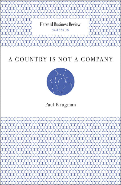 Cover image for A Country Is Not a Company, isbn: 9781422155523
