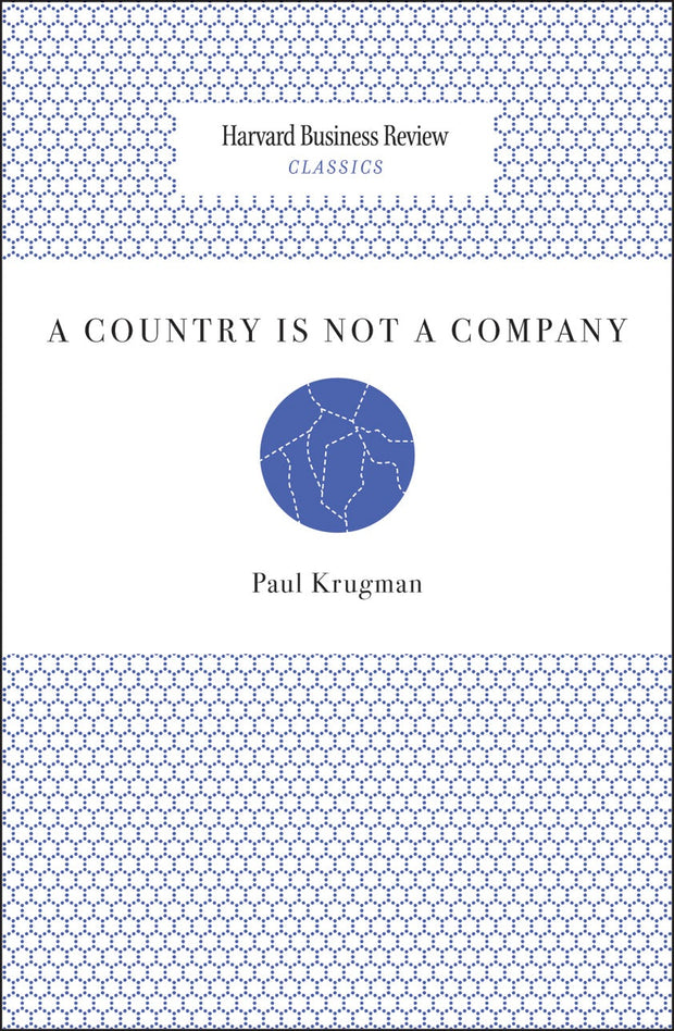 Cover image for A Country Is Not a Company, isbn: 9781422155523