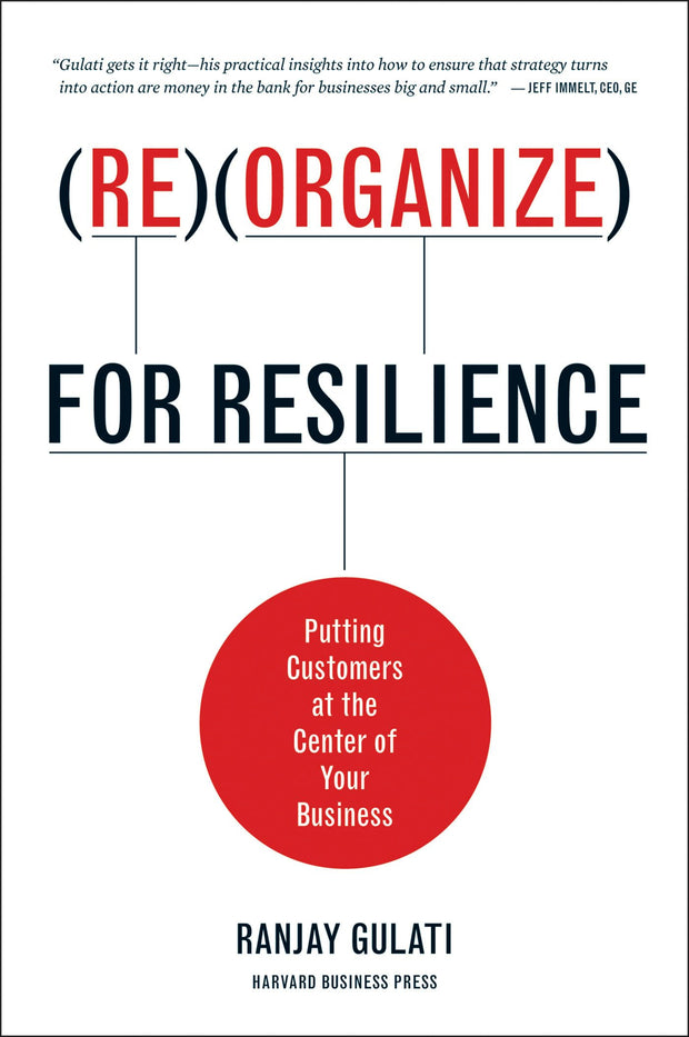 Cover image for Reorganize for Resilience, isbn: 9781422156186