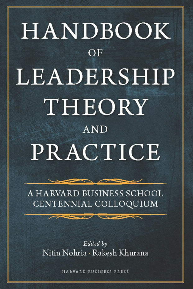 Cover image for Handbook of Leadership Theory and Practice, isbn: 9781422157114