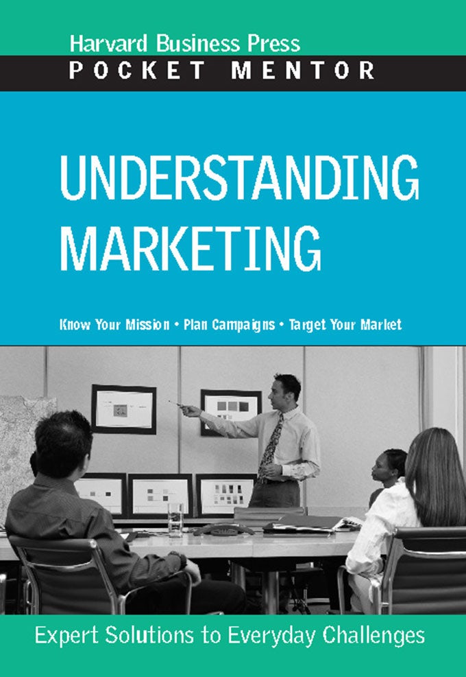 Book cover image for Understanding Marketing ISBN: 9781422157329