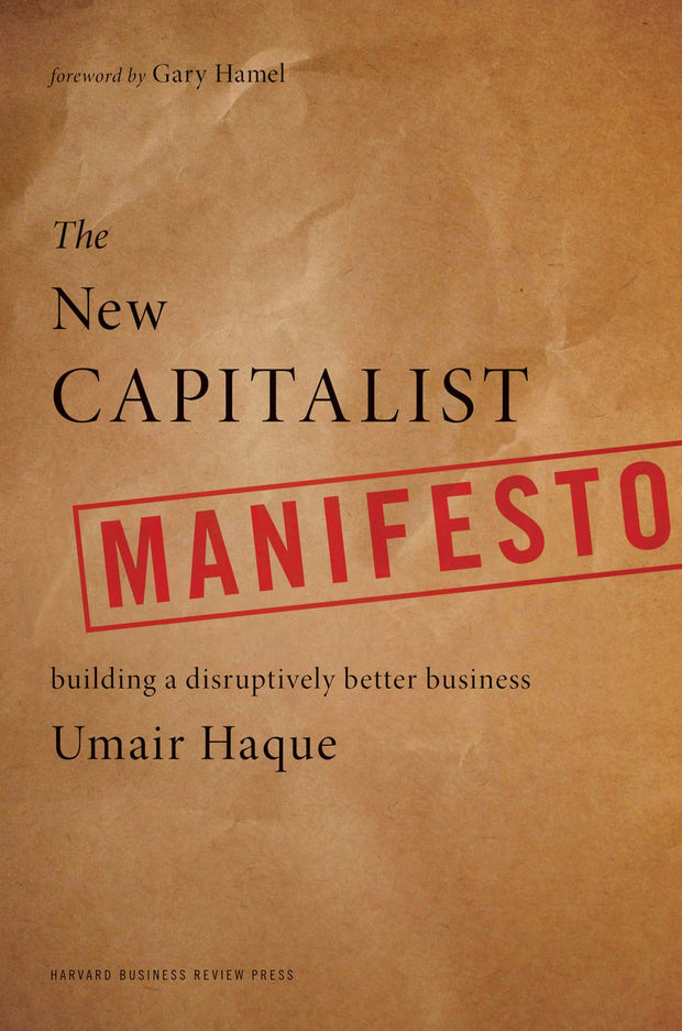 Cover image for The New Capitalist Manifesto, isbn: 9781422158586