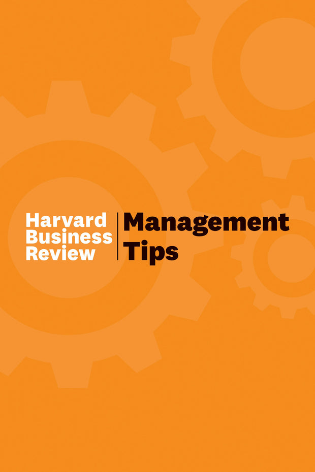 Cover image for Management Tips, isbn: 9781422158784