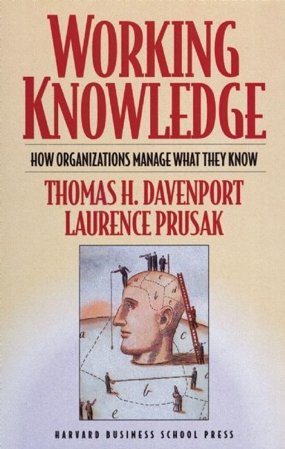 Book cover image for Working Knowledge ISBN: 9781422160688