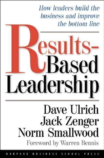 Cover image for Results-Based Leadership, isbn: 9781422160855