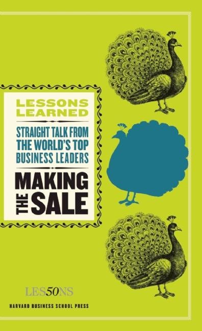 Cover image for Making the Sale, isbn: 9781422162132