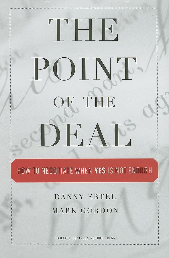 Book cover image for The Point of the Deal ISBN: 9781422163535