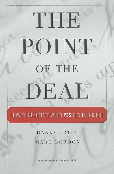 Cover image for The Point of the Deal, isbn: 9781422163535