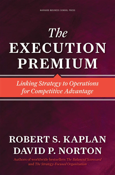 Cover image for The Execution Premium, isbn: 9781422163634
