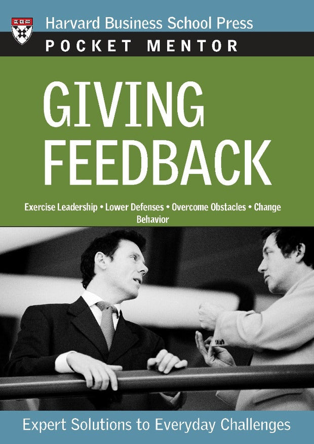 Cover image for Giving Feedback, isbn: 9781422163757