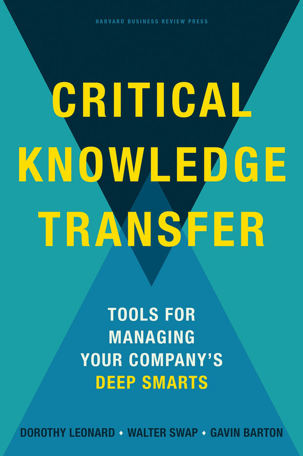 Cover image for Critical Knowledge Transfer, isbn: 9781422168127