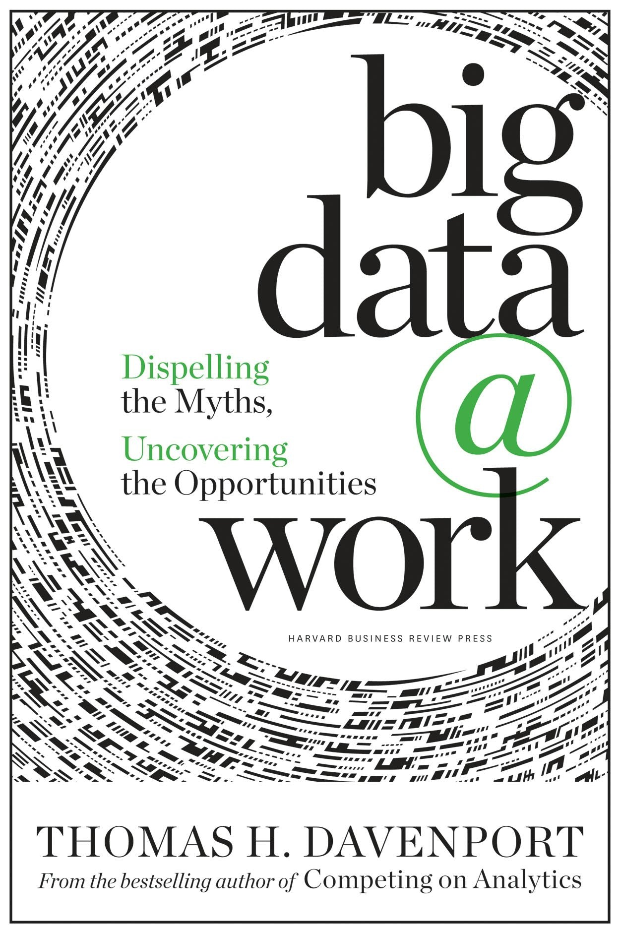 Book cover image for Big Data at Work ISBN: 9781422168172