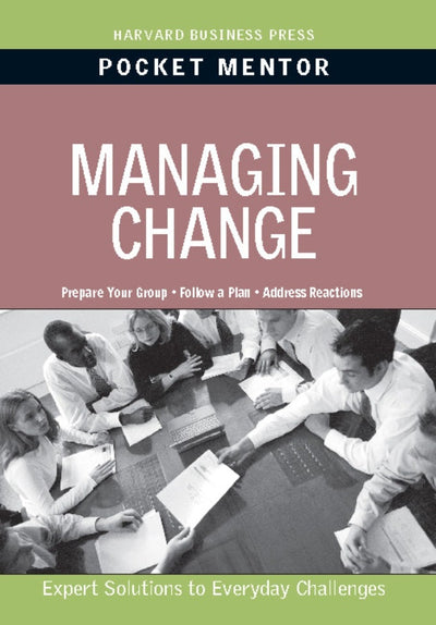 Cover image for Managing Change, isbn: 9781422172605