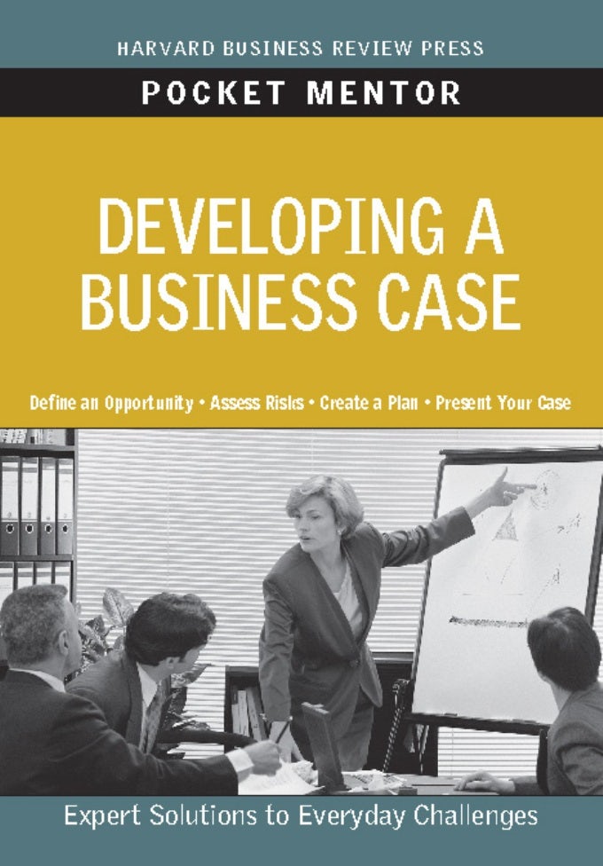 Book cover image for Developing a Business Case ISBN: 9781422172629