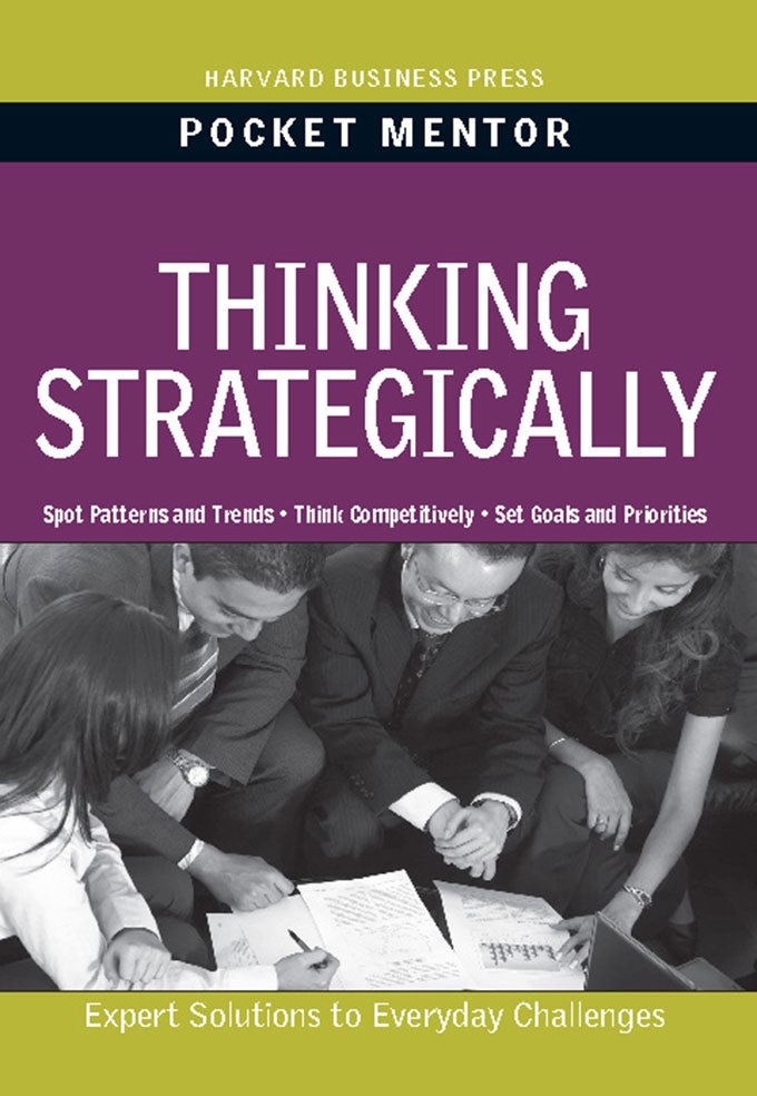 Book cover image for Thinking Strategically ISBN: 9781422172643