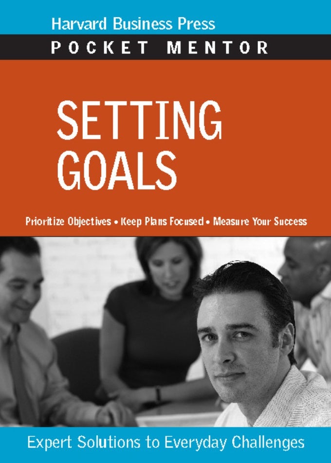 Book cover image for Setting Goals ISBN: 9781422172667