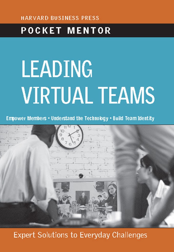 Book cover image for Leading Virtual Teams ISBN: 9781422172698