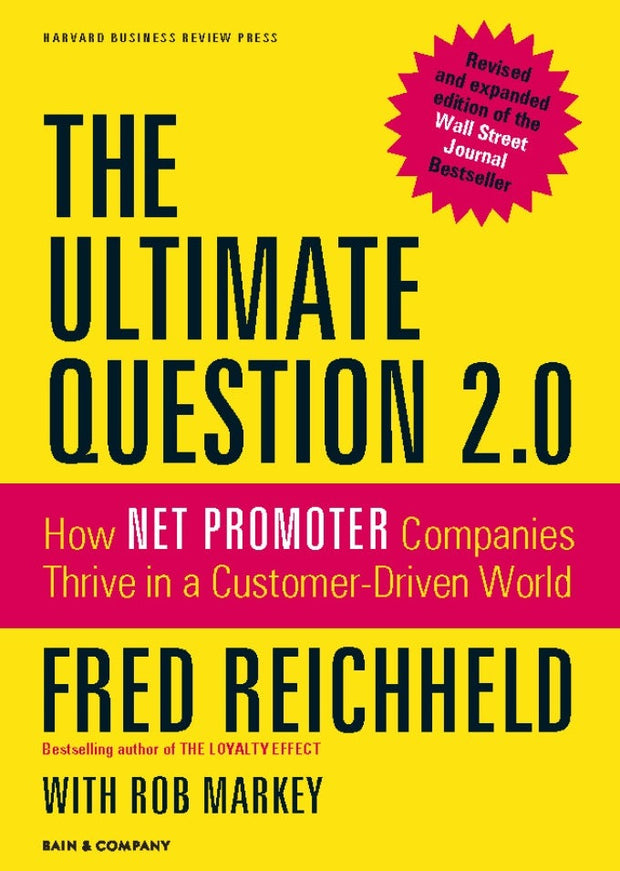 Cover image for The Ultimate Question 2.0 (Revised and Expanded Edition), isbn: 9781422173350