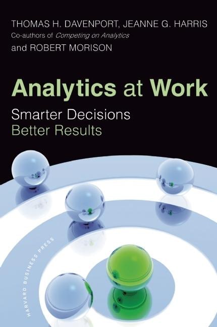 Book cover image for Analytics at Work ISBN: 9781422177693