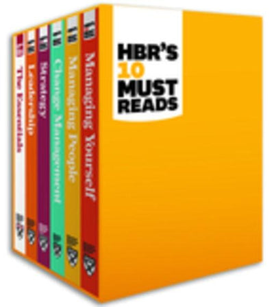 Cover image for HBR's 10 Must Reads Boxed Set (6 Books) (HBR's 10 Must Reads), isbn: 9781422183298