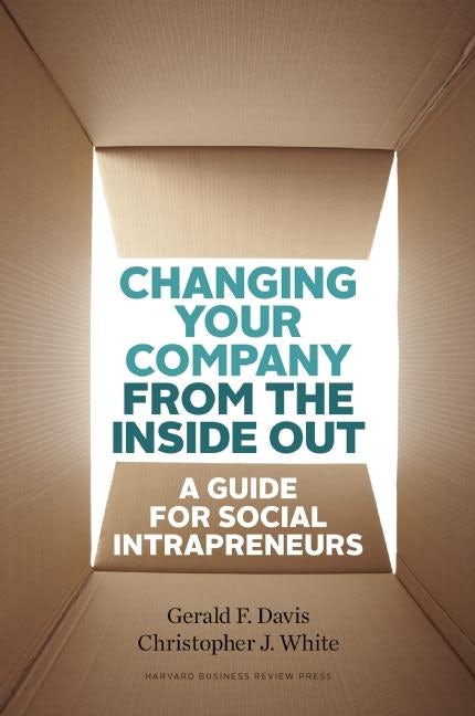 Cover image for Changing Your Company from the Inside Out, isbn: 9781422185094