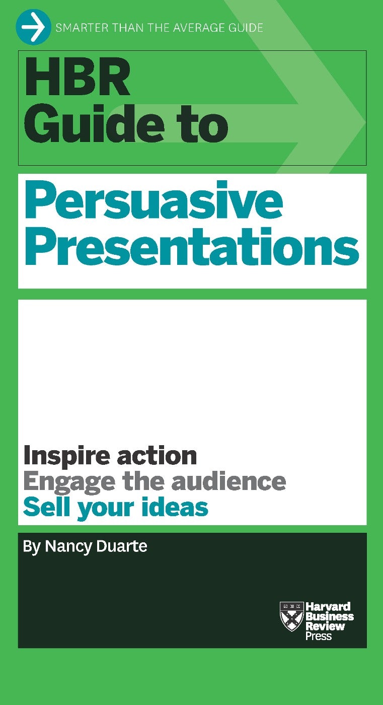 Book cover image for HBR Guide to Persuasive Presentations (HBR Guide Series) ISBN: 9781422187159