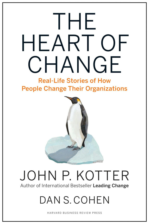 Cover image for The Heart of Change, isbn: 9781422187340