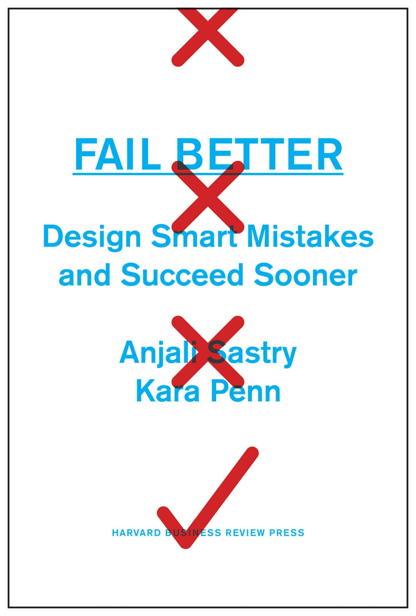 Book cover image for Fail Better ISBN: 9781422193457