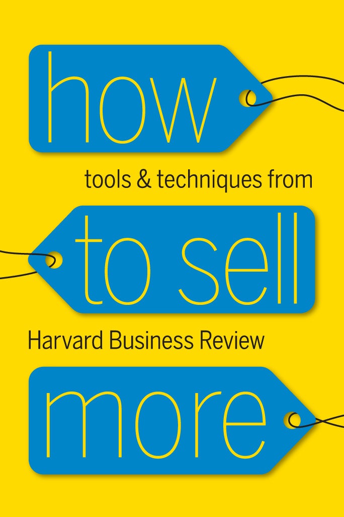 Book cover image for How to Sell More ISBN: 9781422196304
