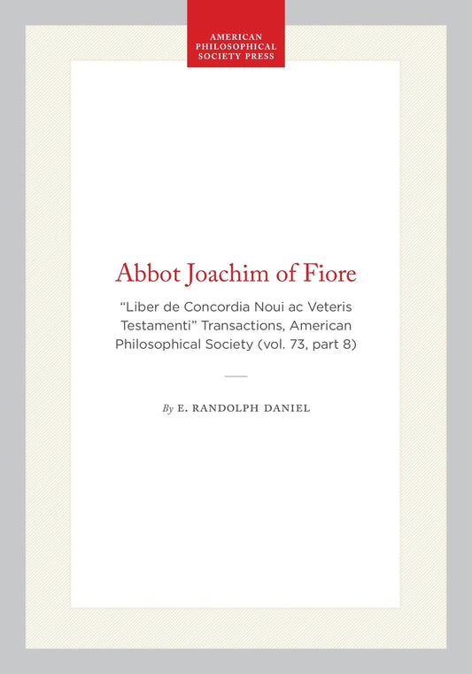 Abbot Joachim of Fiore