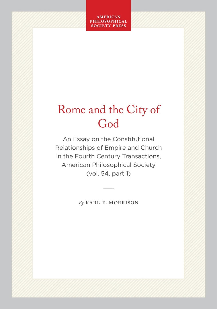 Cover image for Rome and the City of God ISBN 9781422376140
