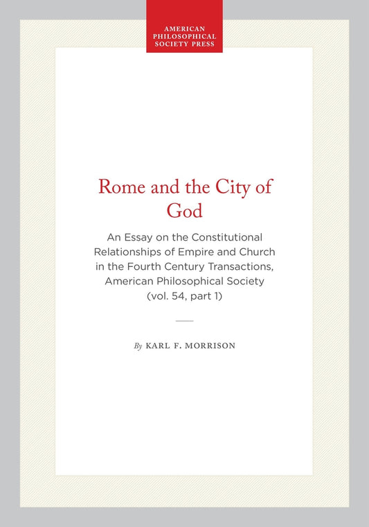 Rome and the City of God