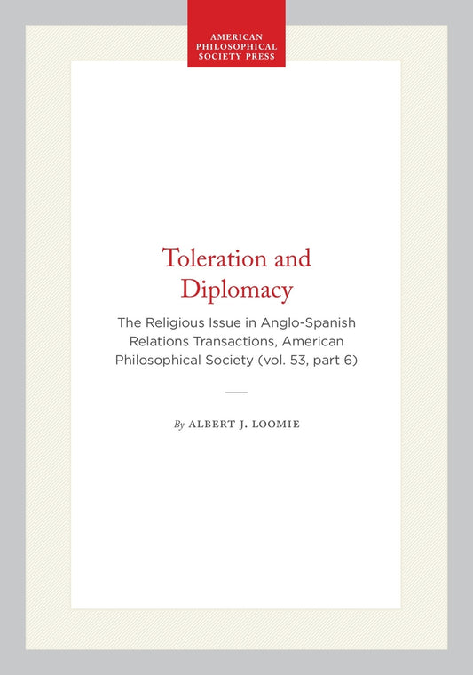 Toleration and Diplomacy