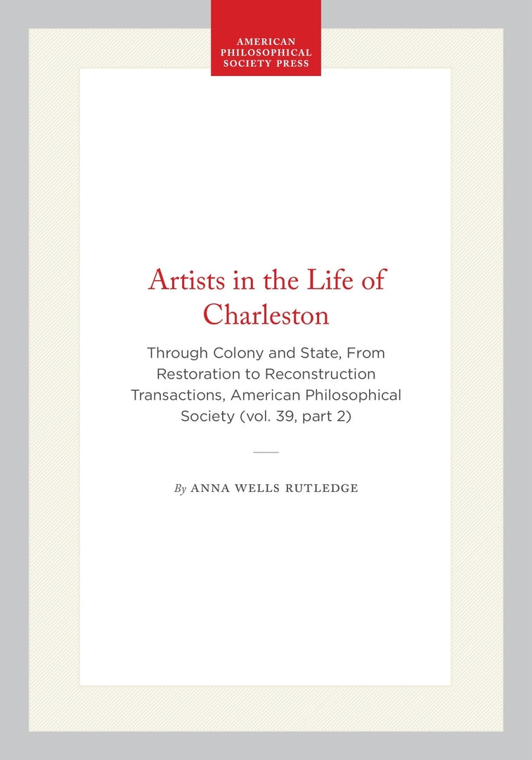 Cover image for Artists in the Life of Charleston ISBN 9781422377086