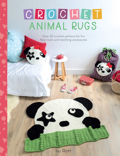 Book cover image for Crochet Animal Rugs ISBN: 9781446307007