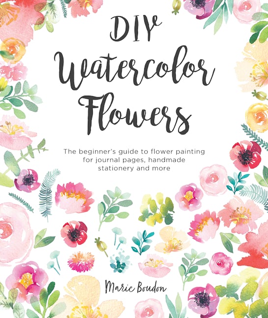 Book cover image for DIY Watercolor Flowers ISBN: 9781446307359
