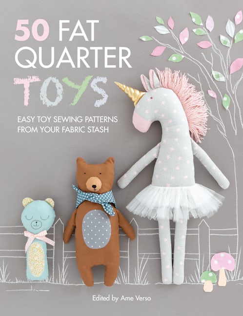 Book cover image for 50 Fat Quarter Toys ISBN: 9781446307427