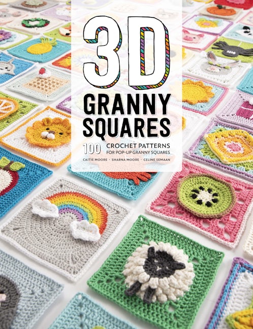 Book cover image for 3D Granny Squares ISBN: 9781446307434