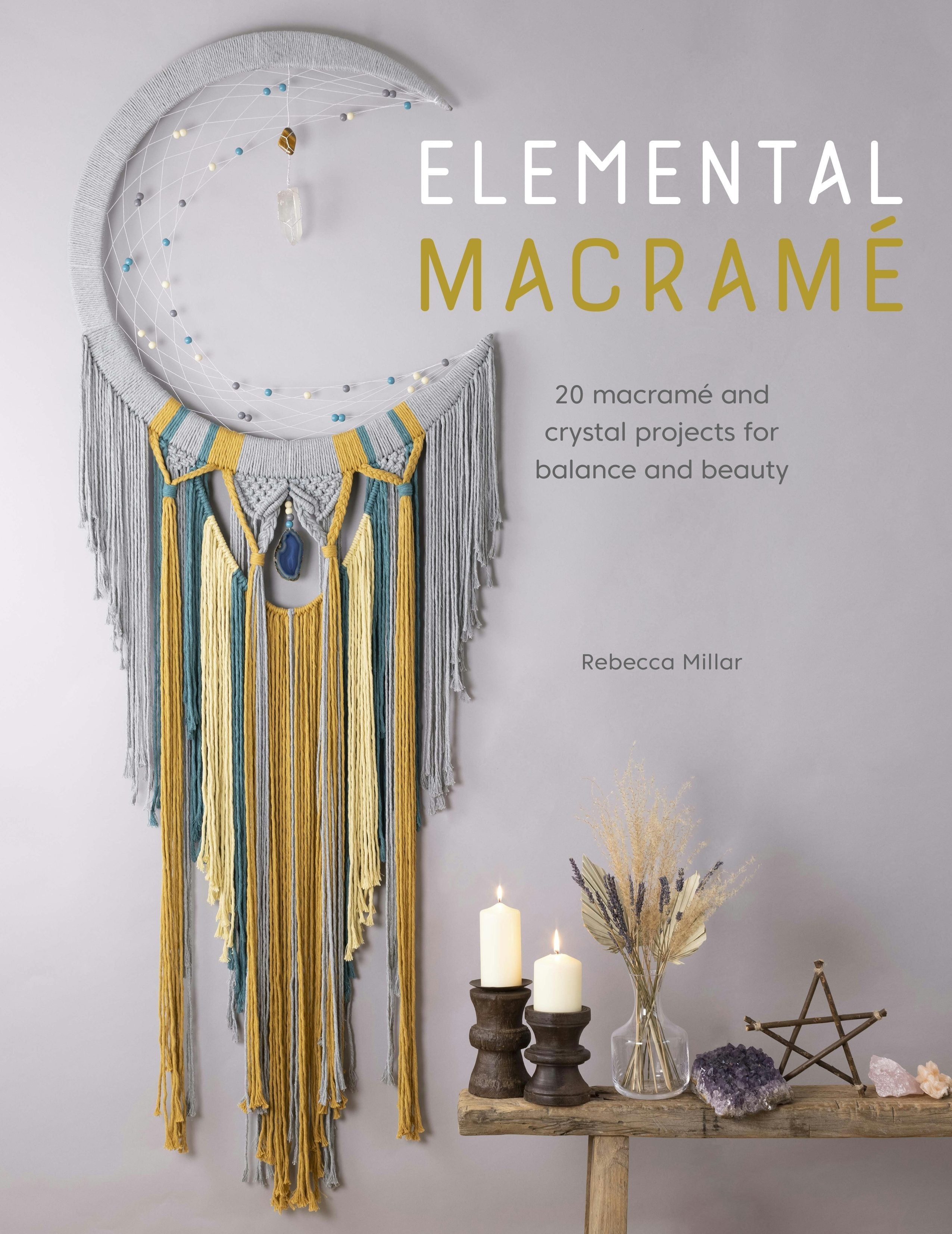 Book cover image for Elemental Macramé ISBN: 9781446308790