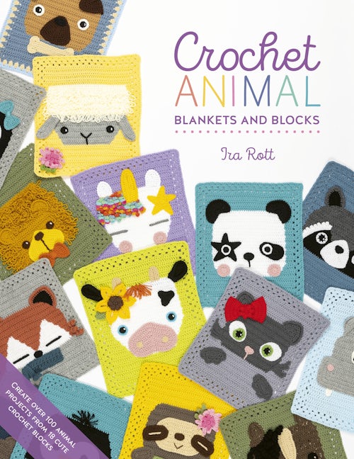 Book cover image for Crochet Animal Blankets And Blocks ISBN: 9781446309216