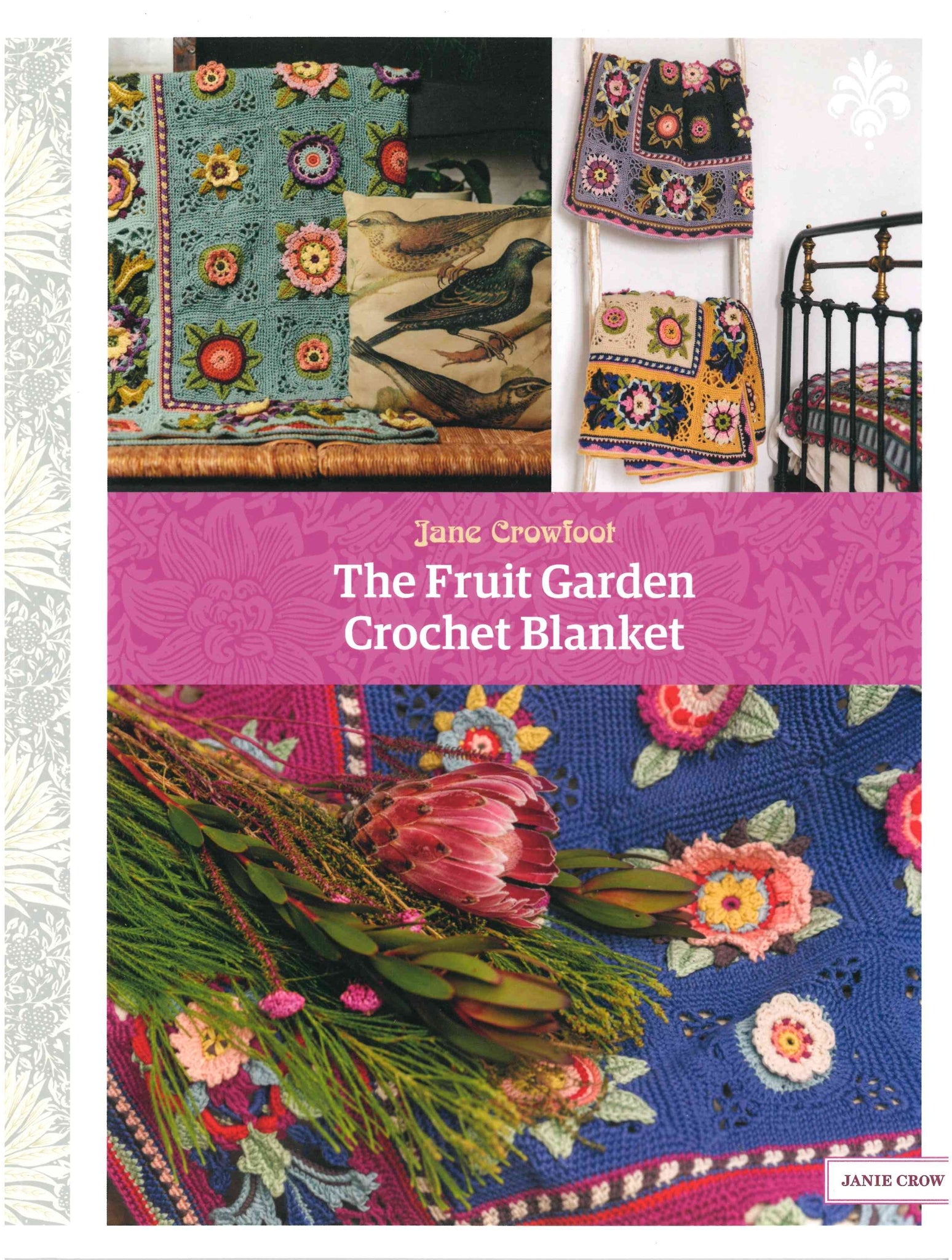 Cover image for The Fruit Garden Crochet Blanket ISBN 9781446309742